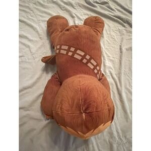 Walt Disney Star Wars Chewbacca 25" Cuddleez Plush Pillow Stuffed Animal